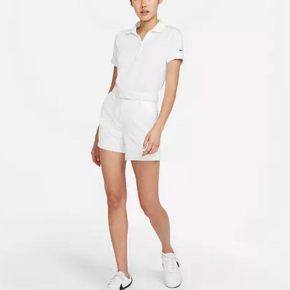 Nike Pants - Nike ,NWT,Women's Dri-FIT Victory 5'' Golf Shorts,White,Medium